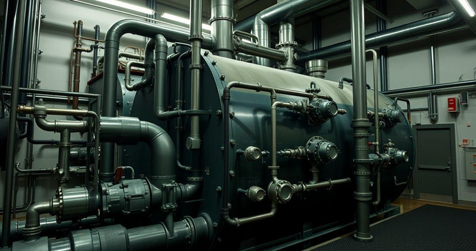 Caldeira industrial é essencial para eficiência e segurança na produção industrial