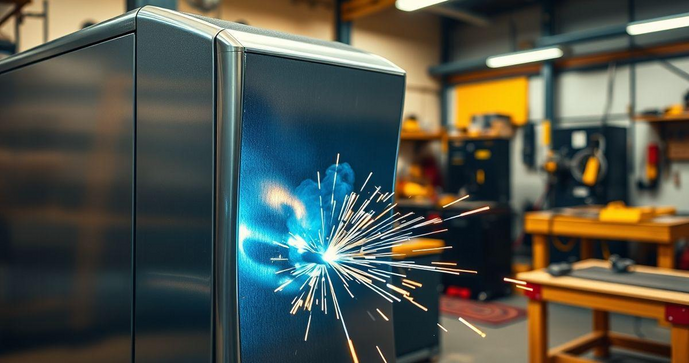 Máquina de Soldar Alumínio Eficiente e Prática