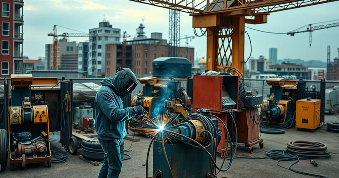Locação de máquina de solda: como escolher a melhor opção para sua obra