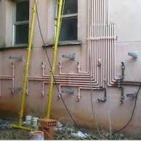 Instalação de tubulação de gás residencial