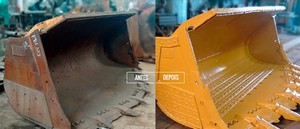 reparo pá carregadeira reparo pá carregadeira